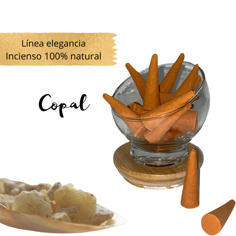 Incienso conos artesanal 100% Natural - Copal