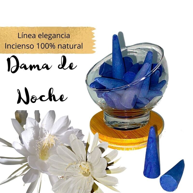 Incienso conos artesanal 100% Natural - Dama de Noche