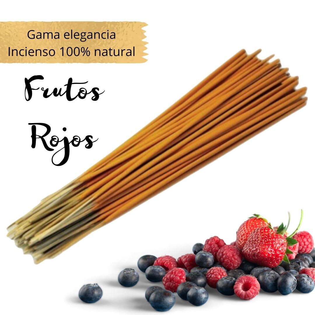 Incienso artesanal 100% Natural - Frutos Rojos