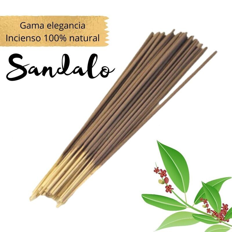 Incienso artesanal 100% Natural - Sándalo