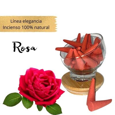 Incienso conos artesanal 100% Natural - Rosa