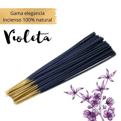Incienso artesanal 100% Natural - Violeta