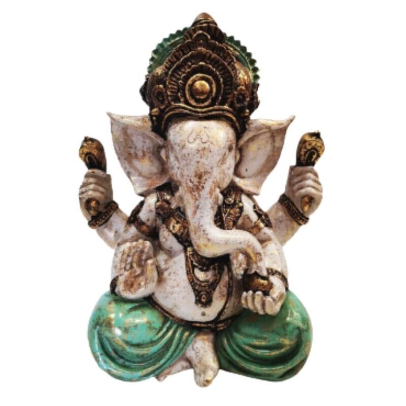 Ganesha - Grande brillo (azul)