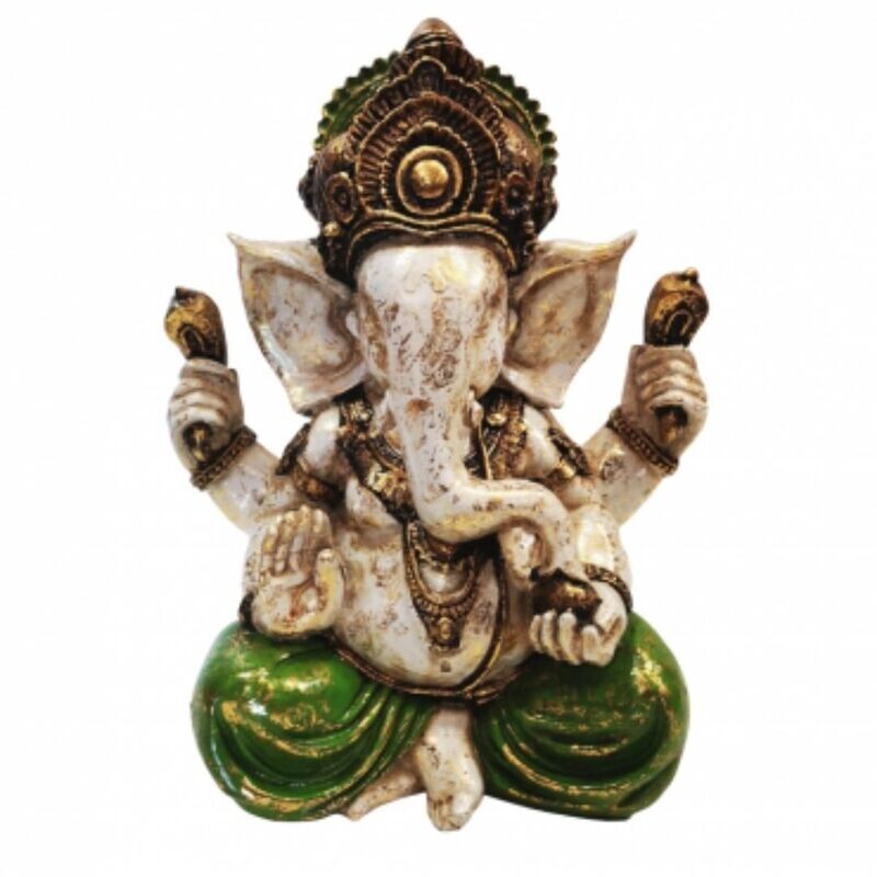 Ganesha - Grande brillo (verde)