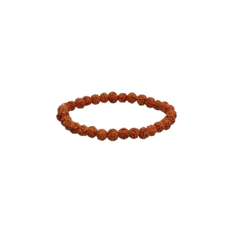 Pulsera Semilla de Rudrashka 6mm