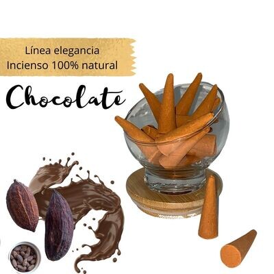 Incienso conos artesanal 100% Natural - Chocolate