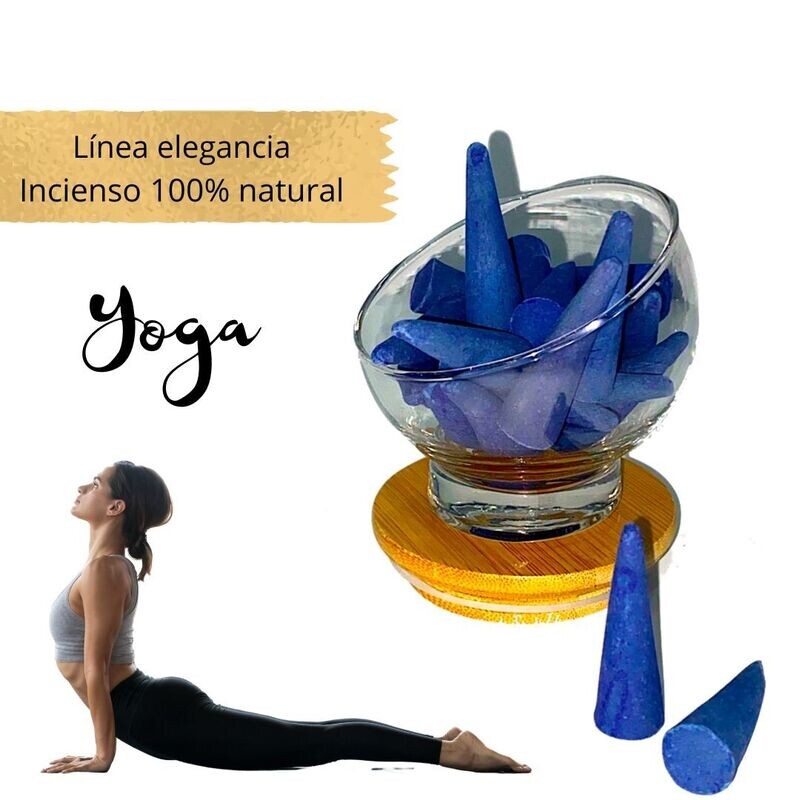 Incienso conos artesanal 100% Natural - Yoga