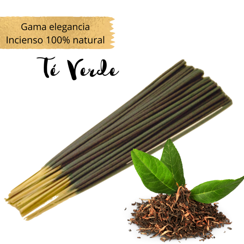 Incienso artesanal 100% Natural - Té Verde