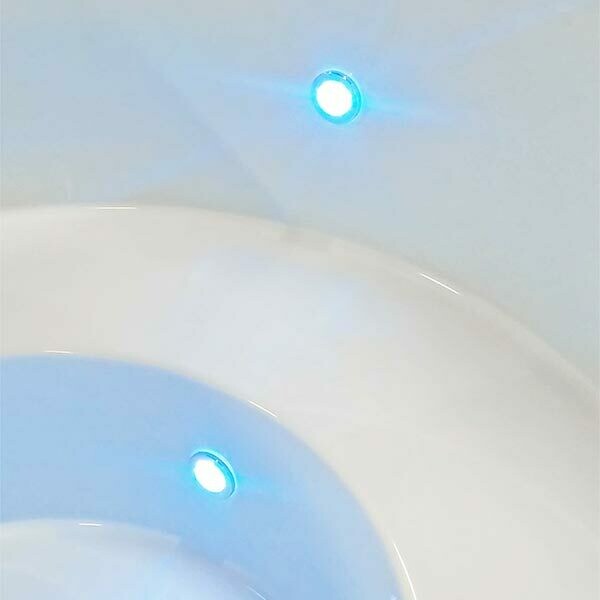 2 LED-Leuchten