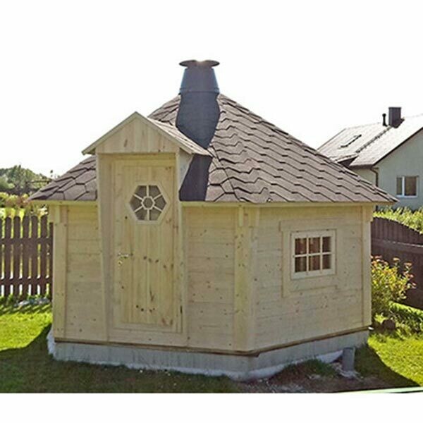 Grillhütte 14m²