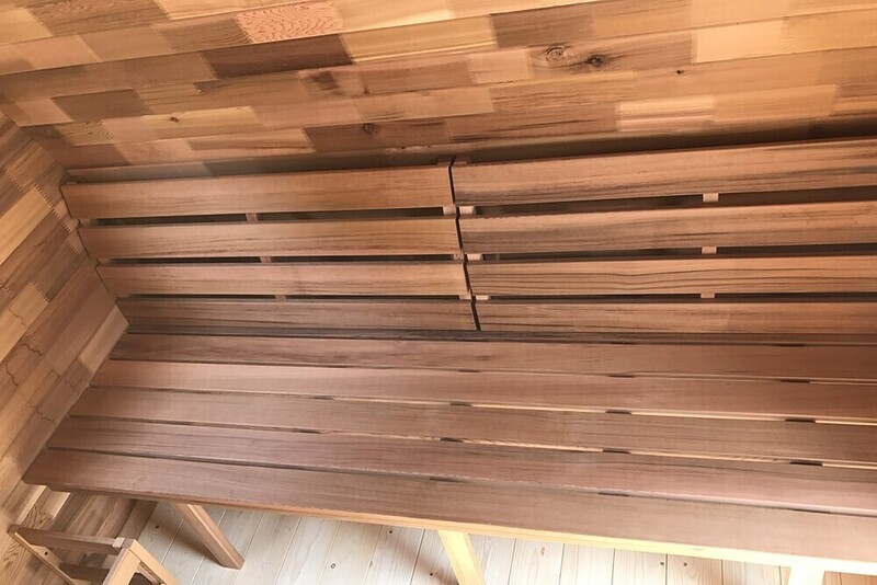 Pod Sauna Cedar Knotty