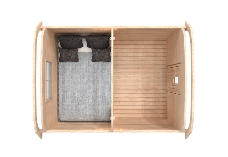 Camping Bus 3,0 Meter für 2 Personen
