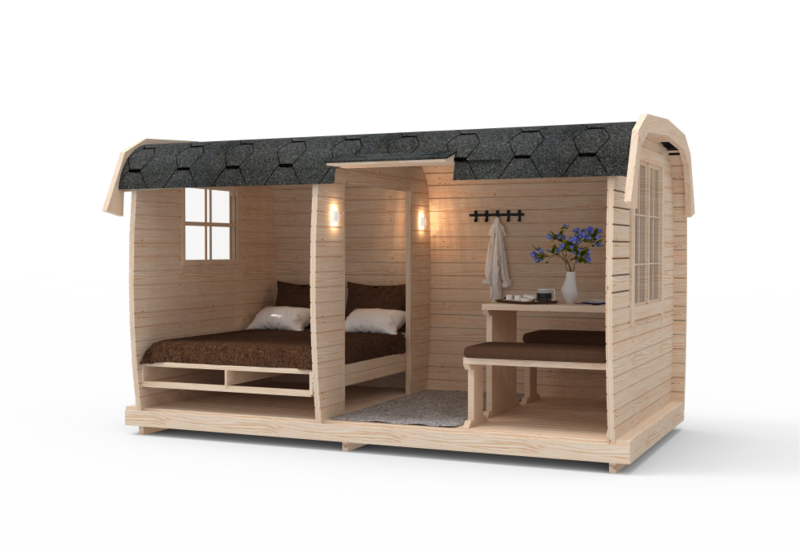 Camping Bus 4,0 Meter für 2–4 Personen