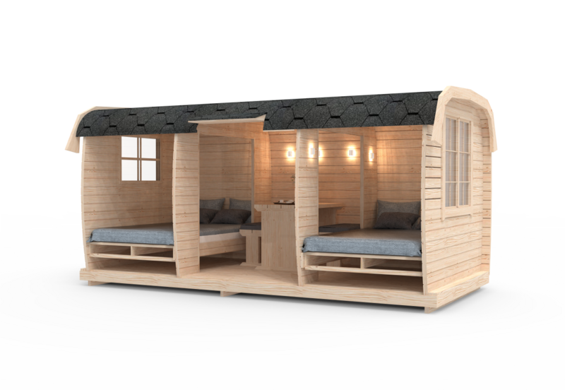 Camping Bus 4,8 Meter für 4–6 Personen