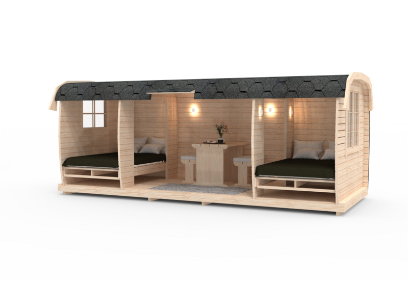 Camping Bus 5,9 Meter für 4–6 Personen