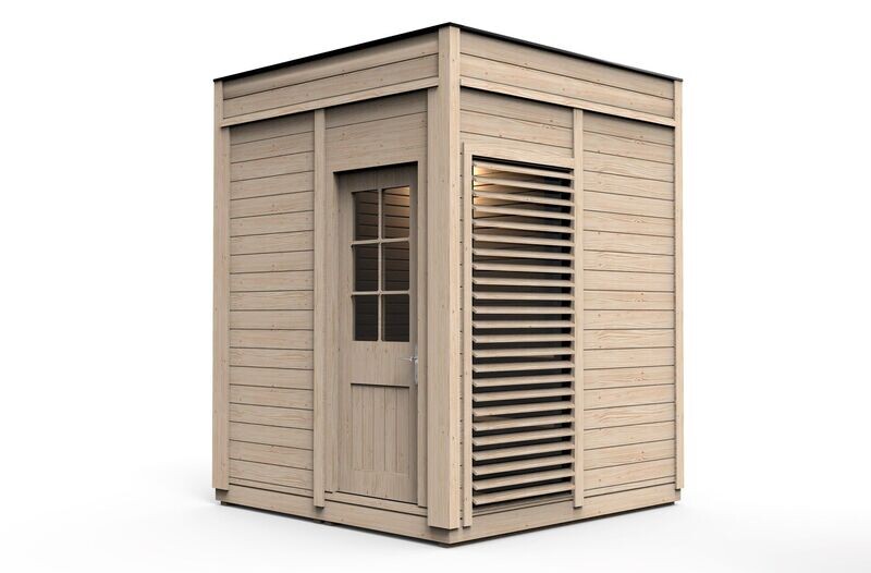 Sauna Modulhaus 2 x 2 Meter
