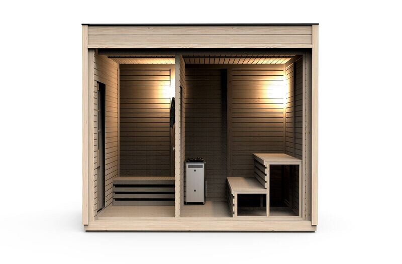Sauna Modulhaus 3 x 2 Meter