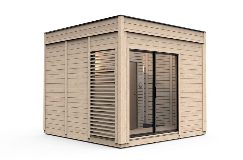 Sauna Modulhaus 3 x 3 Meter