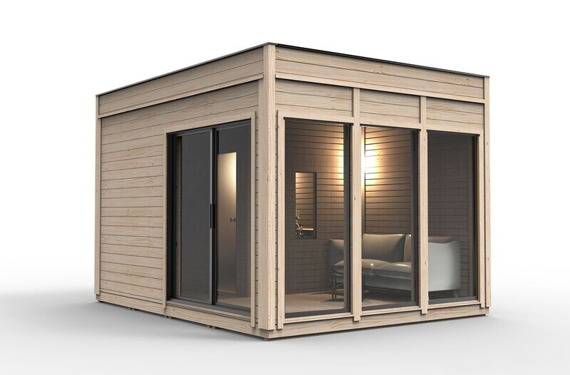 Sauna Modulhaus 3 x 4 Meter