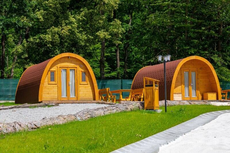 Isolierter Luxus Camping Pod 3,0 Meter