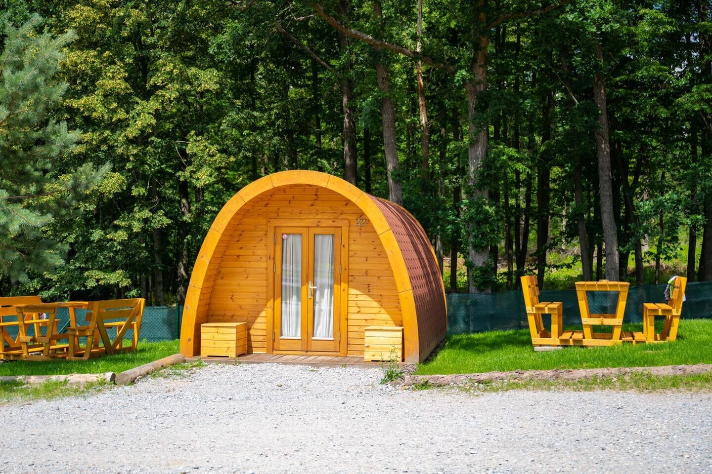 Isolierter Luxus Camping Pod 3,0 Meter
