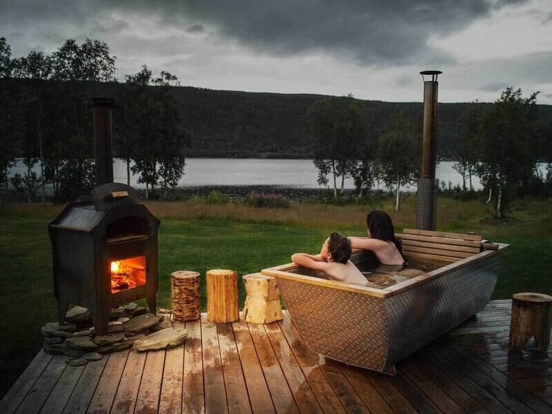 Bohemen Hikki Outdoor Badewanne