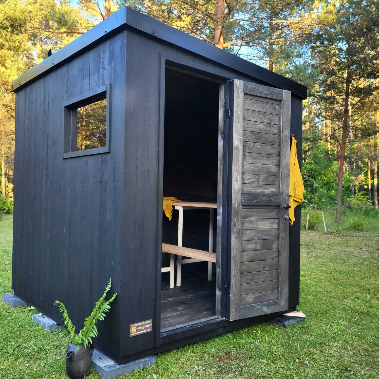 Gartensauna mini Cube