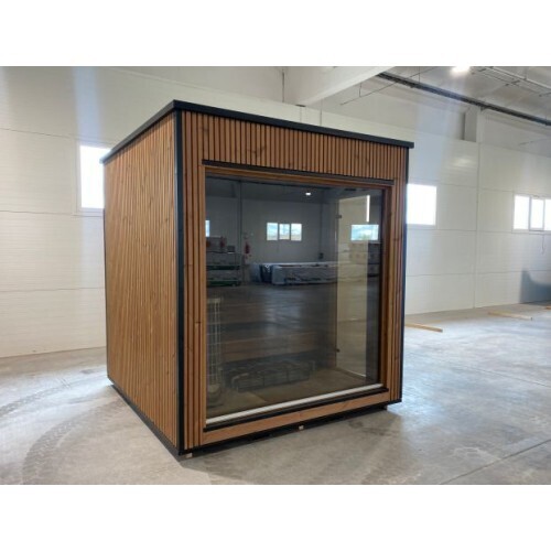 Luxussauna 2,3 x 2,3 m
