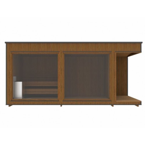 Luxussauna 2,3 x 5,4 m
