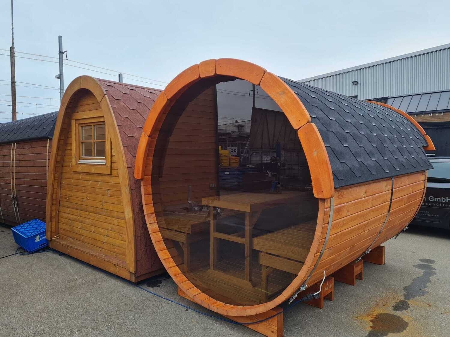 Fonduefass/Saunafass , gebraucht. 3.0 m x 2.27 m