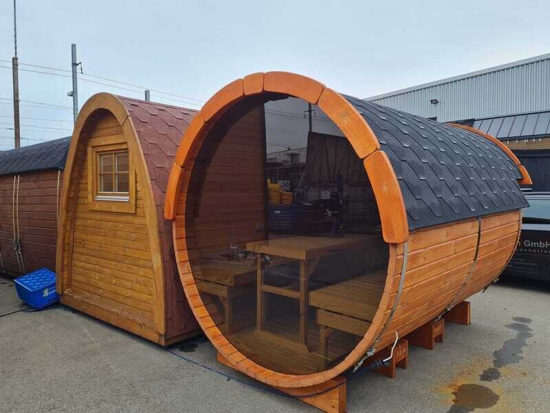Fonduefass/Saunafass , gebraucht. 3.0 m x 2.27 m