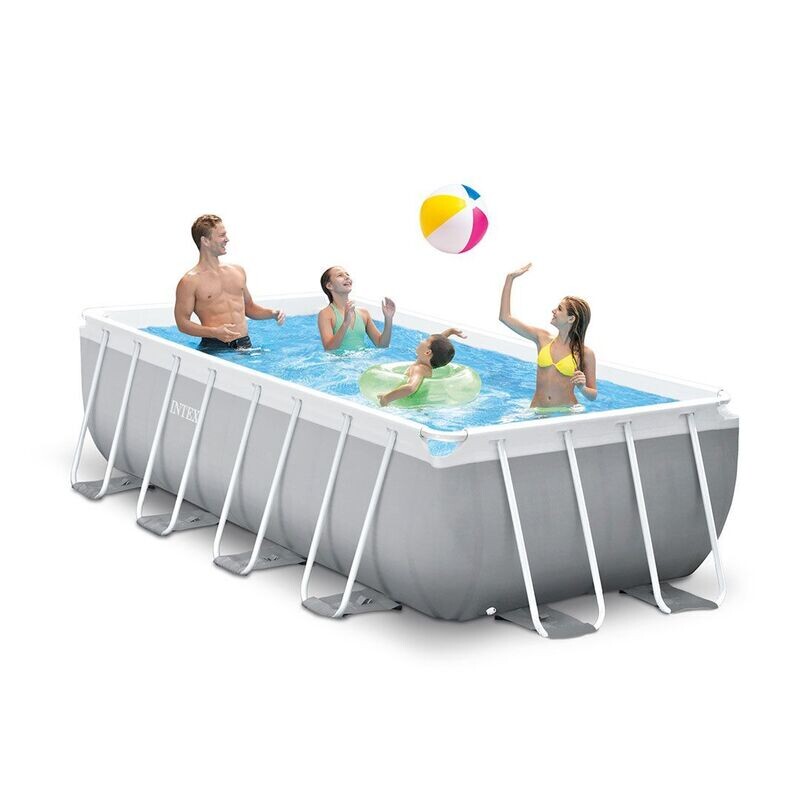 Intex Prism Frame Rectangular Pool Set - Grösse 400x200x100cm