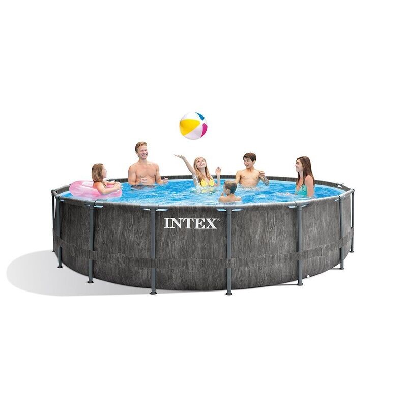 Greywood Prism Frame Premium Pool Set Ø 457 x 122 cm