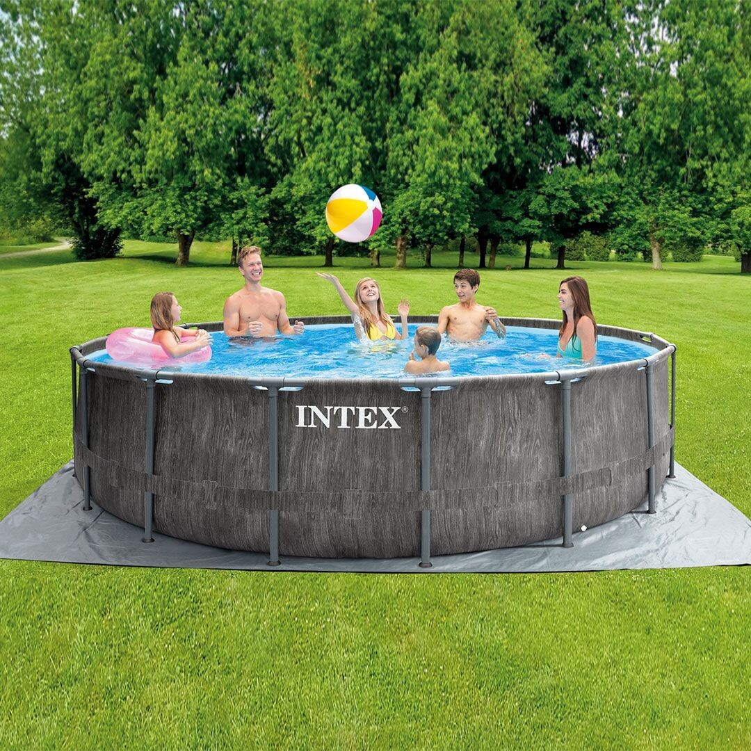 Greywood Prism Frame Premium Pool Set Ø 457 x 122 cm
