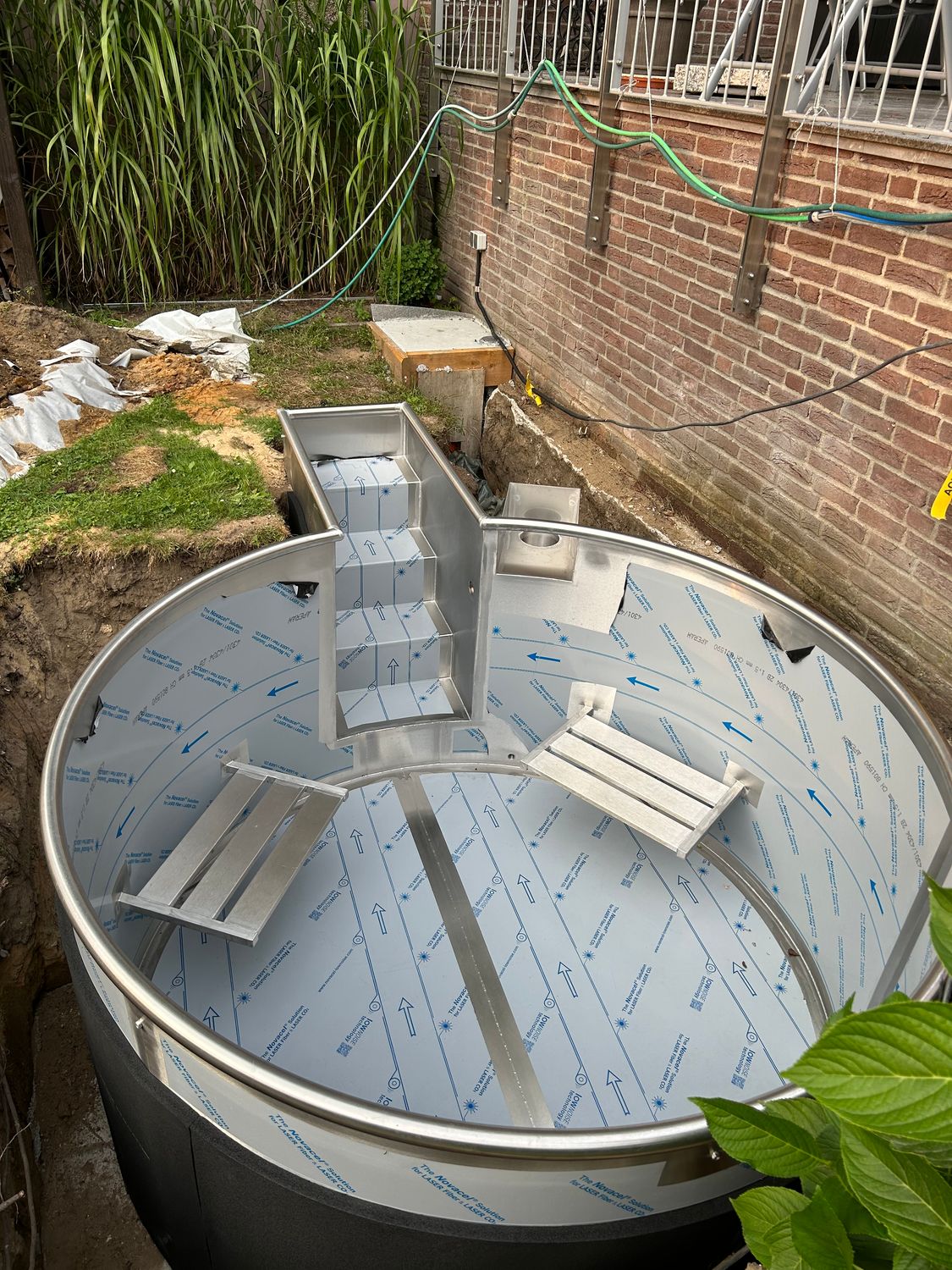 Edelstahlpools / Edelstahl-Badefässer