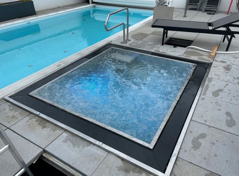 Edelstahlpools / Edelstahl-Badefässer