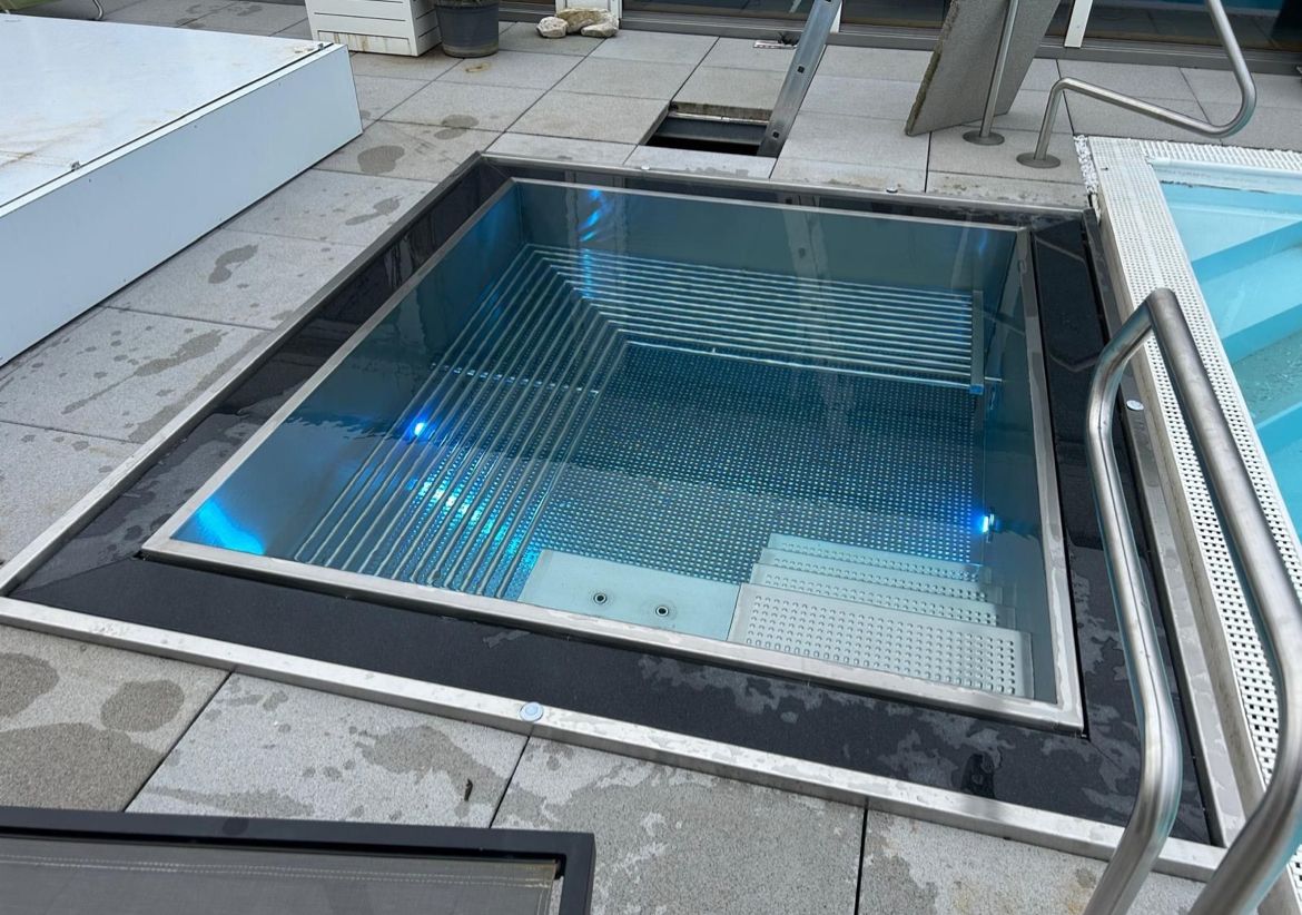 Edelstahlpools / Edelstahl-Badefässer