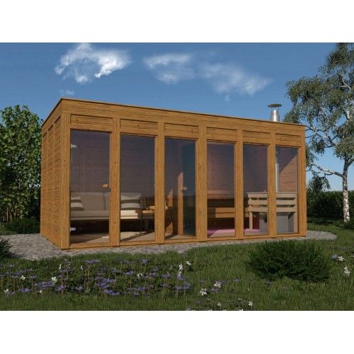 Eco Modern Sauna 2,4 x 4.8 m