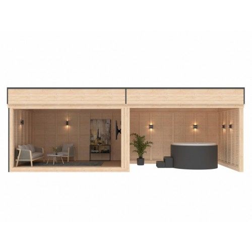 DIY Würfel 3x4+3x4 m offen