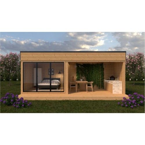 DIY Würfel 3x3+3x4 m offen