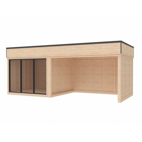 DIY Würfel 3x3+3x4 m offen