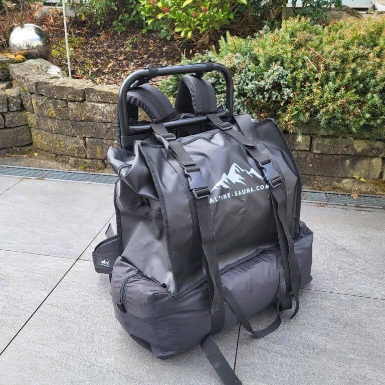 Rucksacksauna Polaris – WELTNEUHEIT!