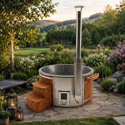 Hotpots mit GFK-Wanne