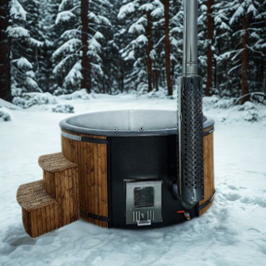 Hotpot Balance – Glasfaser-Whirlpool mit integriertem Heizgerät / 200cm – 225cm