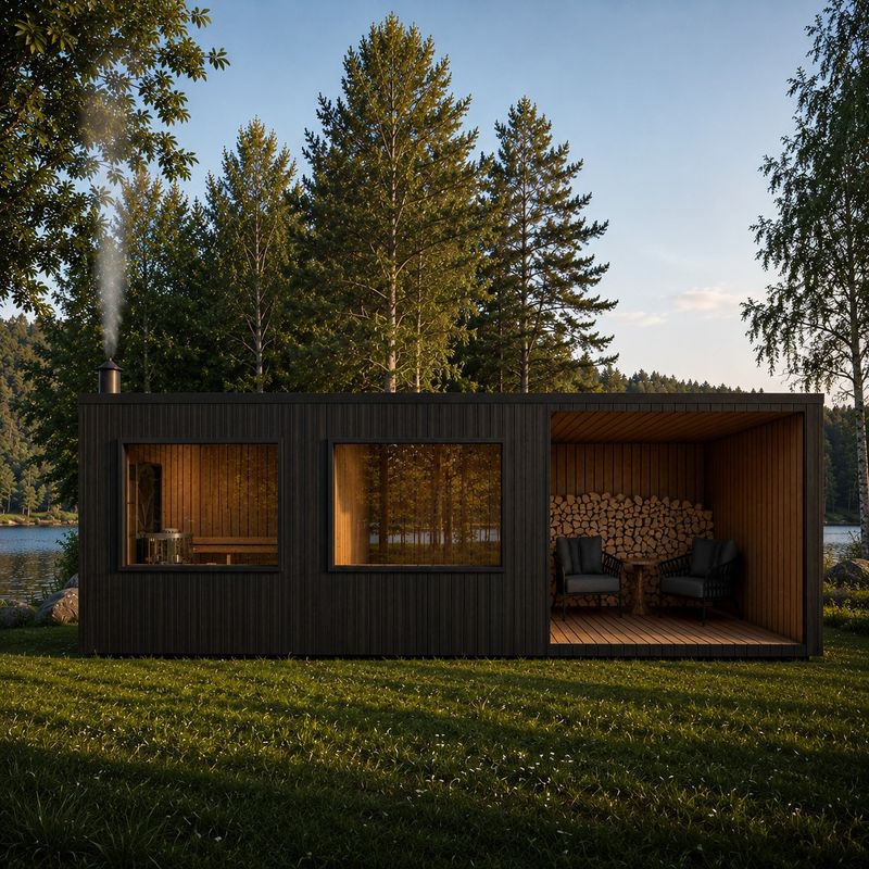 WIDE Sauna mit Lounge XL