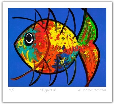 Happy Fish - Limited Edition Print