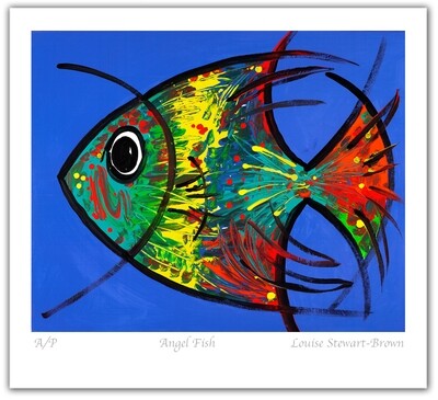 Angel Fish - Limited Edition Print