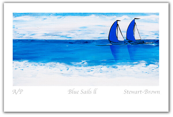 Blue Sails 2 - Limited Edition Print