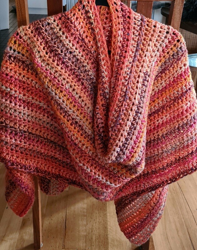 Topper/Poncho...Sea Sunset