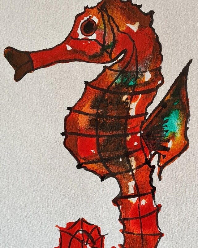 Little Pics - Seahorse - Rocking the Deep